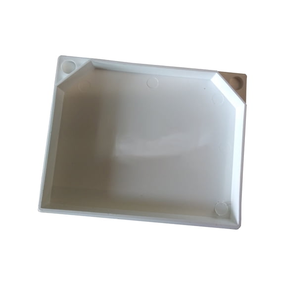Super Gutter End Cap 5" White