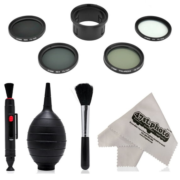 Super HD Filter Kit (CP, UV, ND4, ND8) with Lens Pen, Blower, Dust Brush and Microfiber Cleaning Cloth for DJI Phantom 3 Professional, Advanced, Standard Quadcopter
