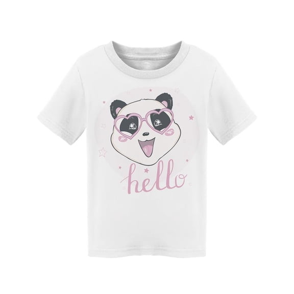 Super Happy Panda: Hello T-Shirt Toddler -Image by Shutterstock, 3 Toddler