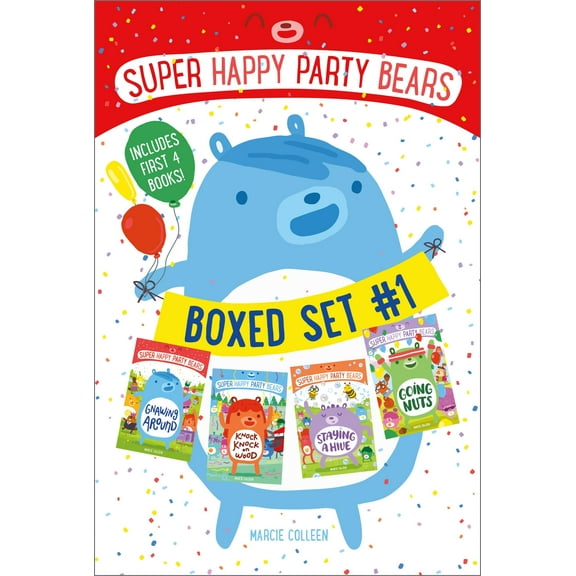 Super Happy Party Bears: Super Happy Party Bears Boxed Set #1: Gnawing Around; Knock Knock on Wood; Staying a Hive; Going Nuts (Other)