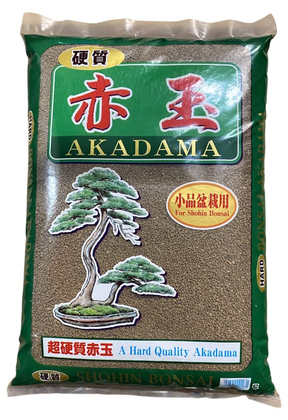 Super Hard Akadama For Bonsai / Succulent Soil Liter Shohin Grain 2.0 3.0