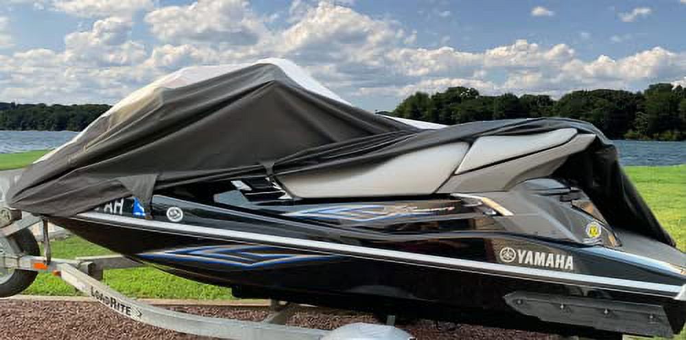 Heavy-Duty 600 Denier Jet Ski Cover For Sea-Doo GTX Wake 155 (2007-2010) - Water Resistant, Trailerable