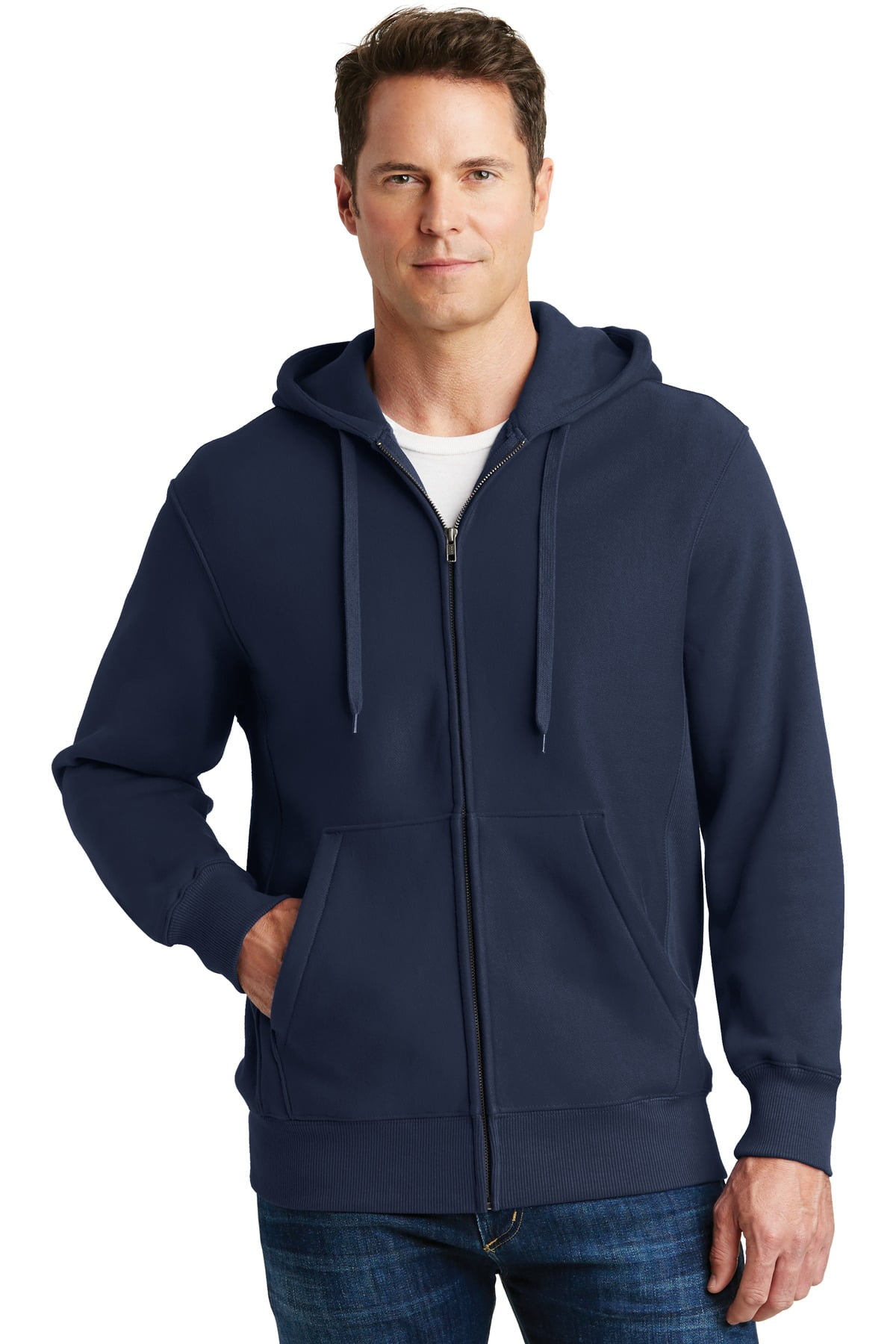 Super Heavyweight FullZip Hooded Sweatshirt - Walmart.com