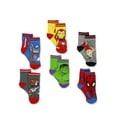 thumbnail image 1 of Super Hero Adventures Boys 6 pack Athletic Crew Socks (Baby/Toddler) SHA21B, 1 of 8