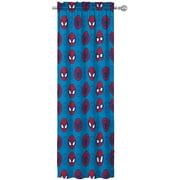 Super Hero Adventures Go Spidey Blue Microfiber Drapes, Set of 2