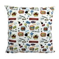 thumbnail image 1 of Super Hero BASH BOOM BAM | Anime | Fun Gifts | Pillow Cover | Home Decor | Throw Pillows | Happy Birthday | Kids Room | Room Decor, 1 of 4