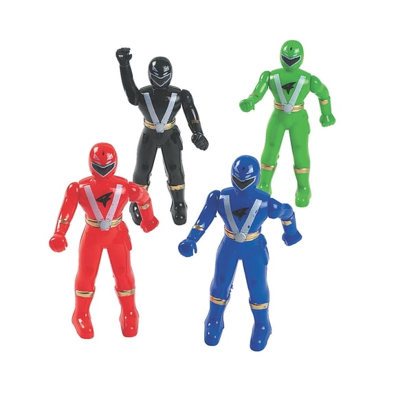 Super Hero Character - Party Favors - 12 Pieces