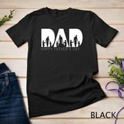 Super Hero Dad The Ultimate Protector and Champion of Family Values Happy Father's Day T-Shirt