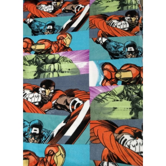 Super Hero Fleece Fabric