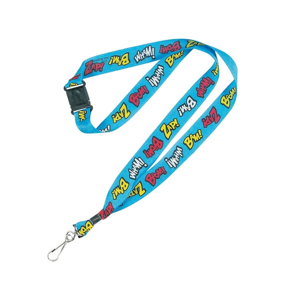 Super Hero Lanyard - Jewelry - 12 Pieces