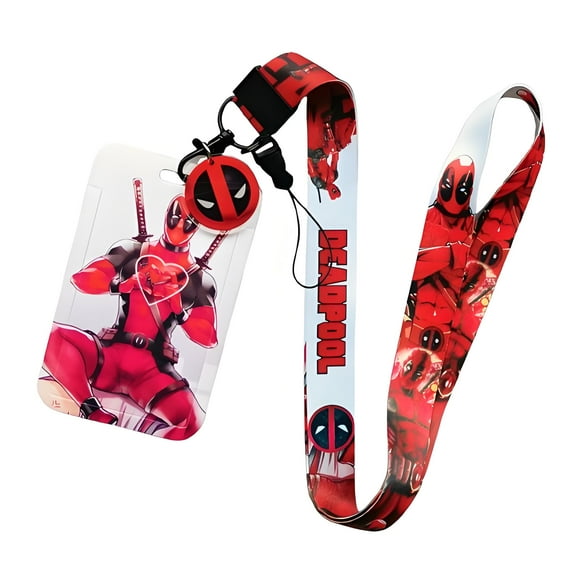 Super Hero Lanyards for Id Badge Holder with Retractable Badge Reel Clip, ID Card Holder with Breakaway Lanyard, Nurse Teacher Office Gifts