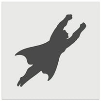 Super Hero Man Flying with Arms Out DIY Cookie Wall Craft Stencil - 5.5 Inch
