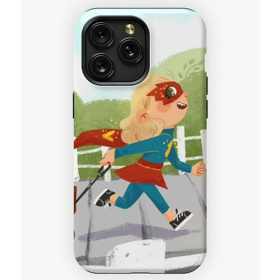 Super Hero Pop Art Comic Book Style Graphic Design A497 Phone Case for iPhone 11 to 17 Pro Max