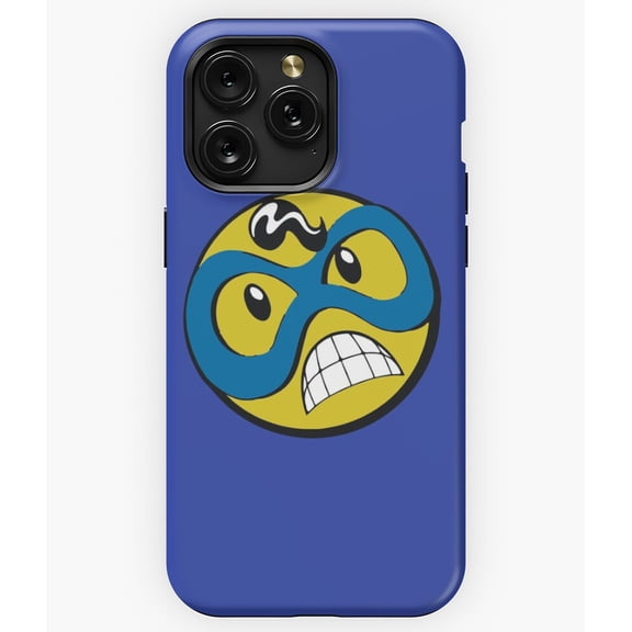Super Hero Smiley Face Funny Art G5738 Phone Case for iPhone17 16 15 14 13 12 11 Pro Max