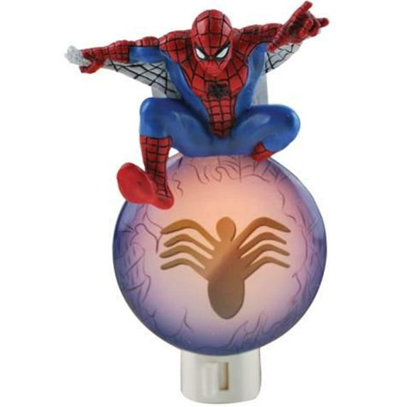 Super Hero Spider Man Night Light Marvel Comics