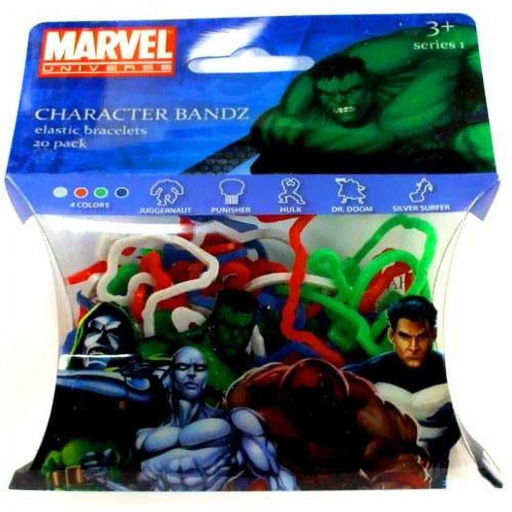 Silly Bandz - Rubber Bracelets - Marvel Universe - Pack of 24 - Assort –  Mirranme