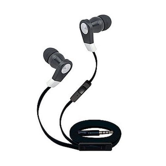 Super High Clarity 3.5mm Stereo Earbuds/ Headphone for Casio G'ZONE-Boulder,C811 (G'zOne Commando 4G), C771 (GzOne Commando) (Black) - w/ Mic & Volume Control + MND Stylus