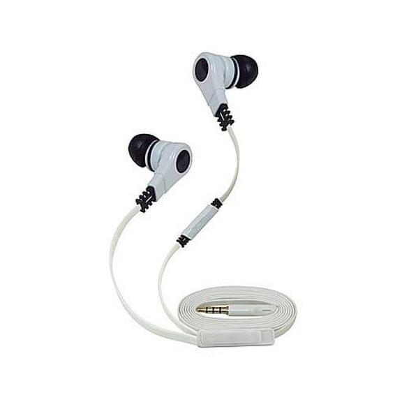 Super High Clarity 3.5mm Stereo Earbuds/ Headphone for Xiaomi Note 5, Redmi Note 5 Pro,S2, Y2, 5 Plus (White) - w/ Mic & Volume Control + MND Stylus