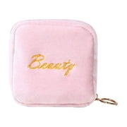 Super Holiday Savings! Uhuya The Zipper of The Cute and Super Mini Wrist Bag Contains The Lipstick Pink