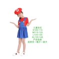 Super Ilevel Mary Clothes Children‘s Skirt Mario cosplay Stage