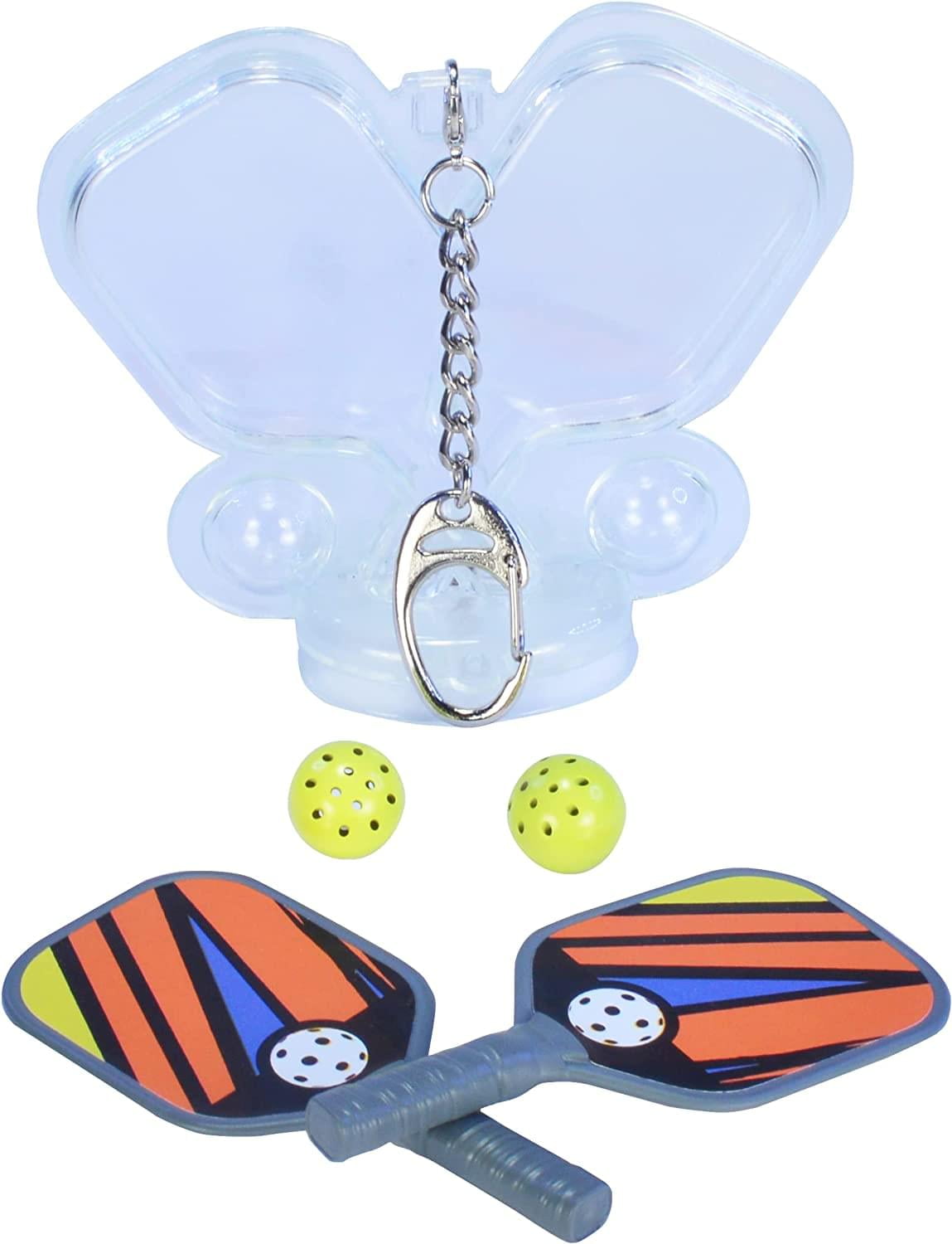 World's Smallest Pickleball Set – Miniature Paddles and Balls Toy
