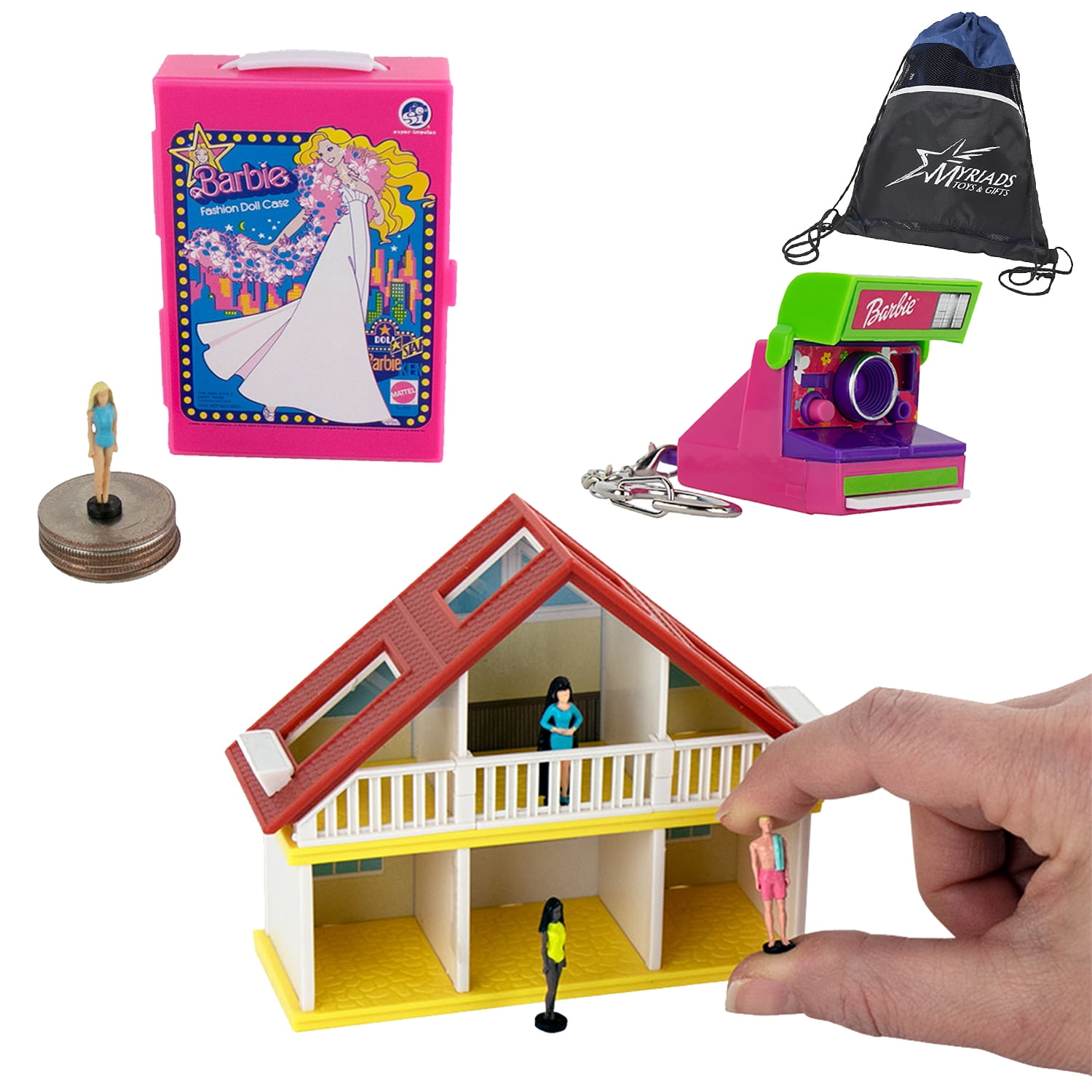 World's Smallest Malibu Barbie Dream House - Free Shipping