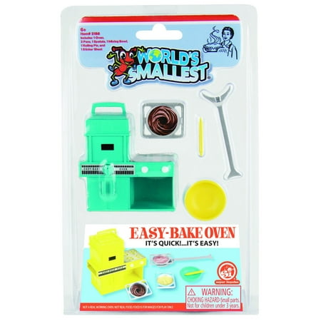 Super Impulse World's Smallest Easy-Bake Oven, Play Kitchen Appliance