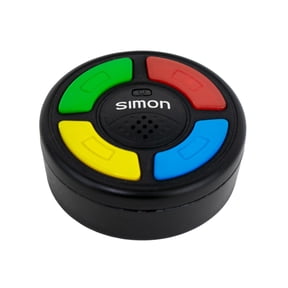 Super Impulse World's Smallest Simon for Adults Board Games, Plastic Multicolor