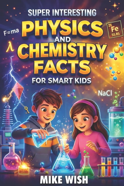 Kids Science Book Example Stem Books for Kids Super Interesting Physics and Chemistry Facts For ...
