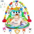 Super Joy Baby Gyms Play Mats Musical Activity Center Baby Piano Gym