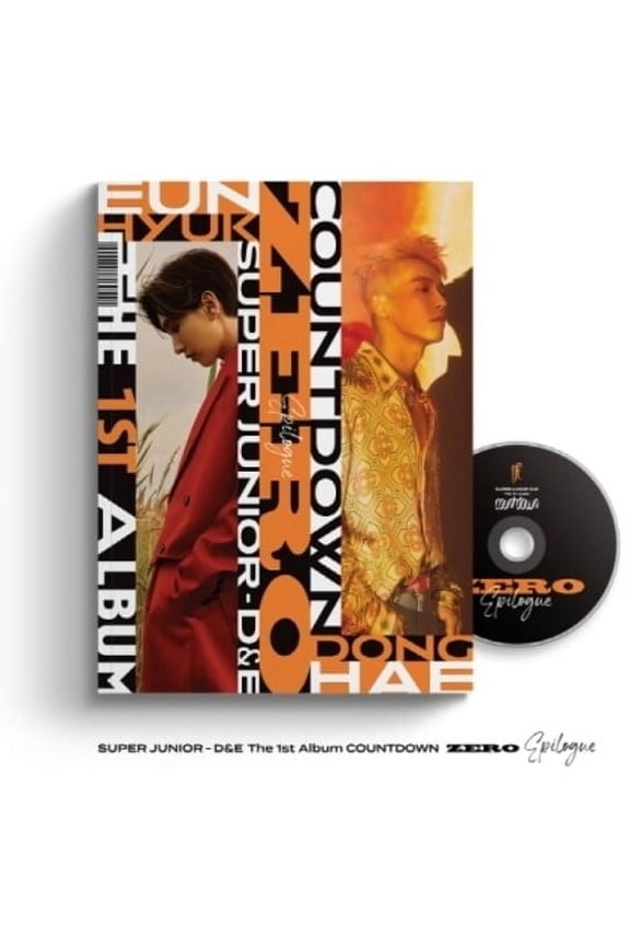 Super Junior D&E - Countdown (Zero Version) (Epilogue) (incl. 128pg Photobook, Sticker, Photocard + Universe Card) - CD