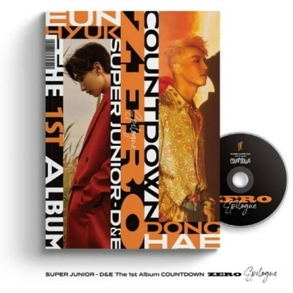 Super Junior D&E - Countdown (Zero Version) (Epilogue) (incl. 128pg Photobook, Sticker, Photocard + Universe Card) - CD