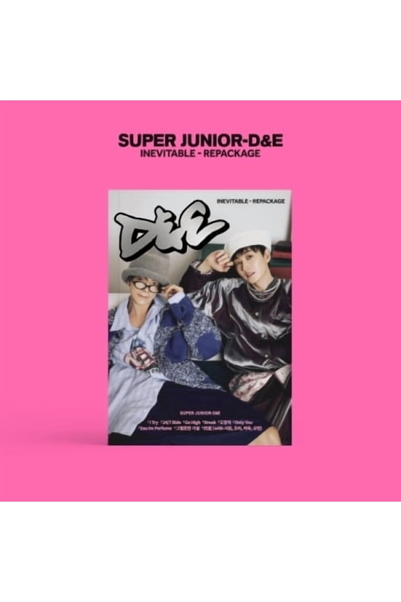Super Junior - D&E - Inevitable - Repackage - incl. Photobook, 2 Postcards, 2 Photocards, Mini-Poster + 2 Stickers - Music & Performance - CD