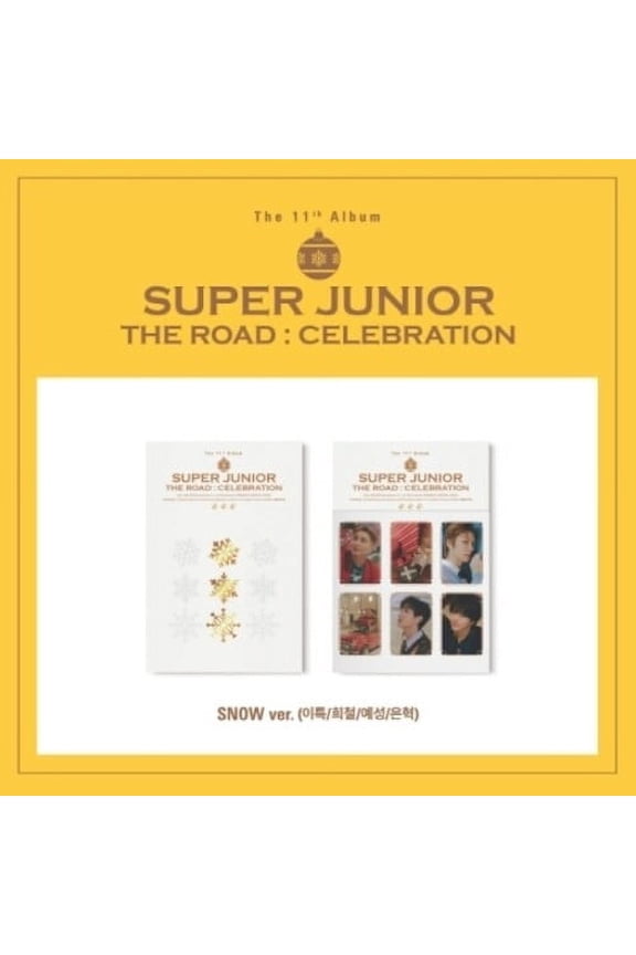 Super Junior - The Road : Celebration - Snow Version - Music & Performance - CD