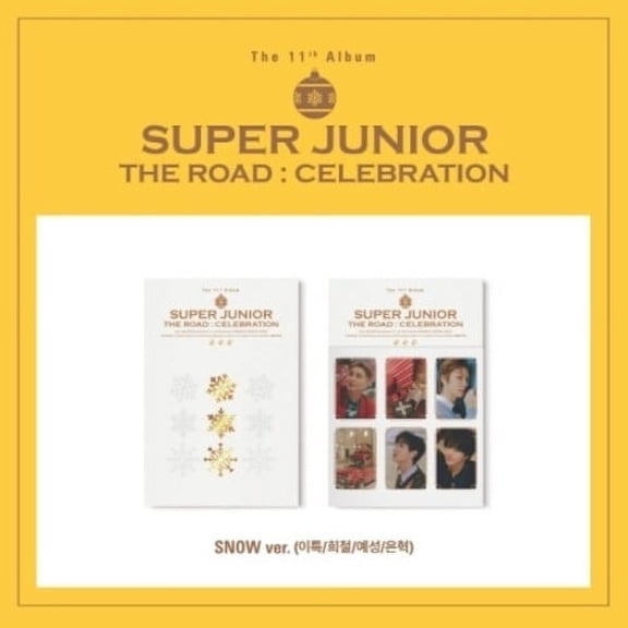 Super Junior - The Road : Celebration - Snow Version - Music & Performance - CD