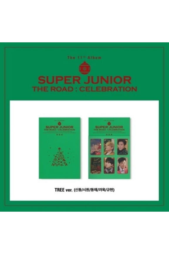 Super Junior - The Road : Celebration - Tree Version - Music & Performance - CD