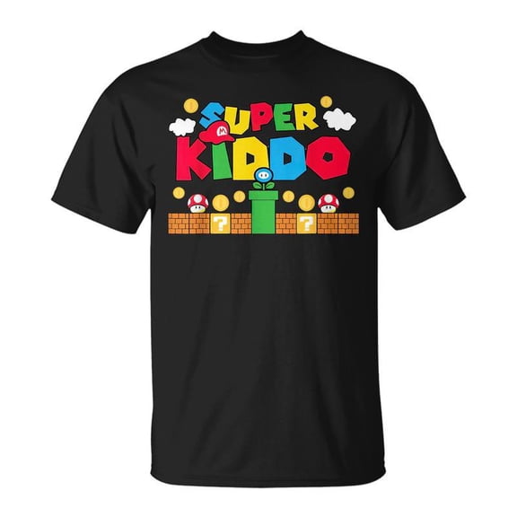 Super Kid Funny Kid Gamer Super Kiddio Unisex TShirt