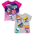thumbnail image 1 of Super Kitties 2 Pack T-Shirts Toddler to Big Kid, 1 of 5