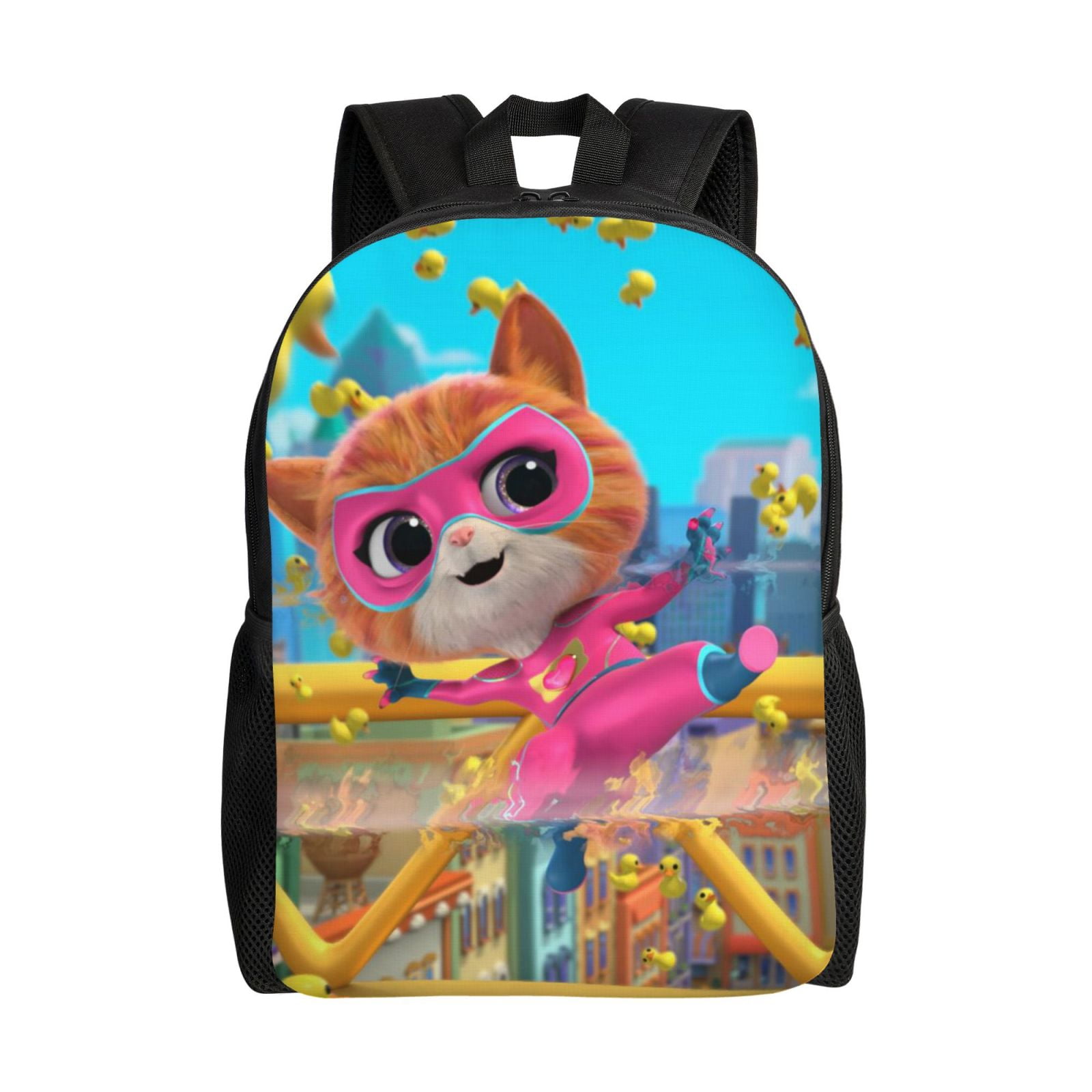 Super Kitties Backpack Cartoon school Bag Travel Bag Portable Large Capacity Sports Backpacks