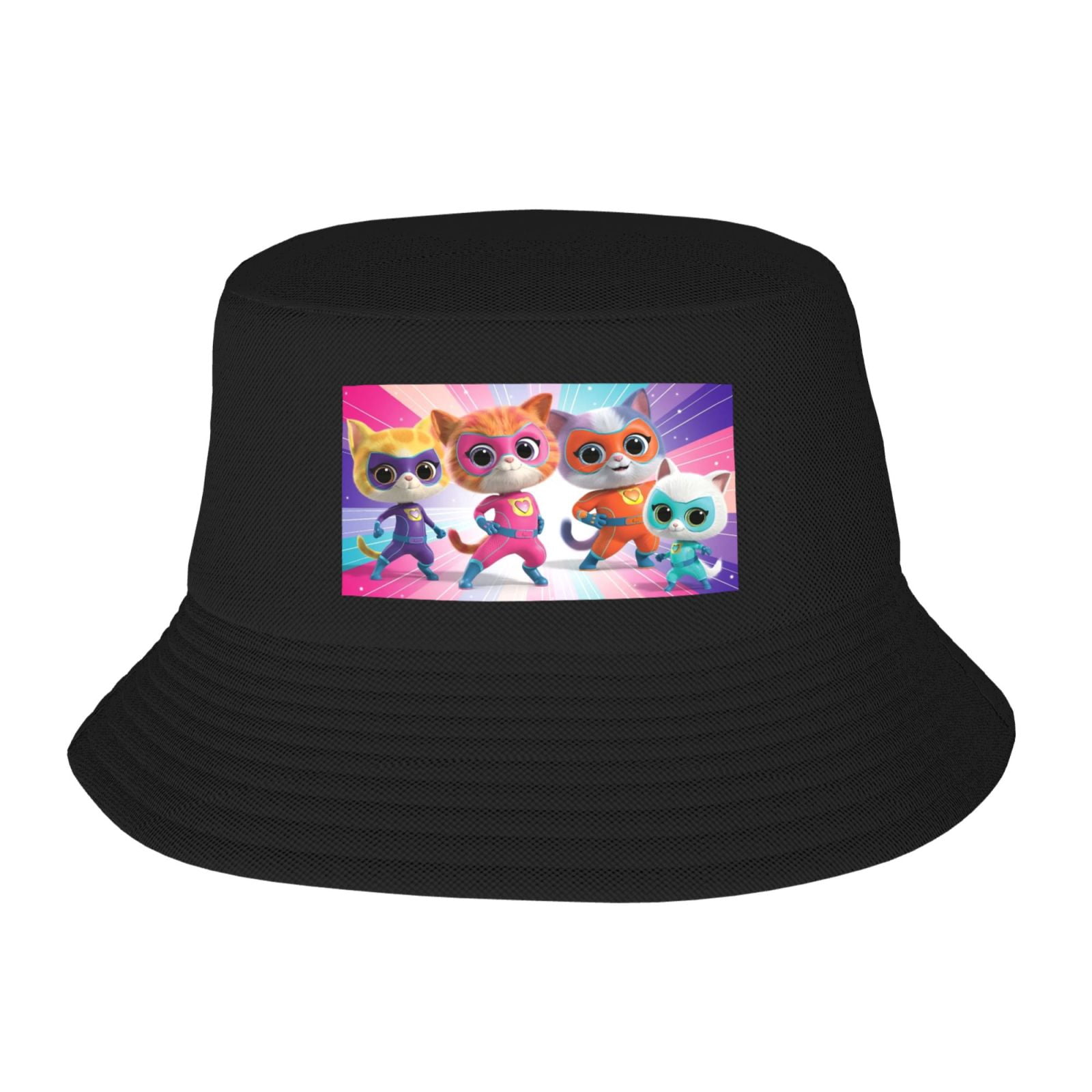 Supercape Golden Vinyl Print Bucket Hat main image 0