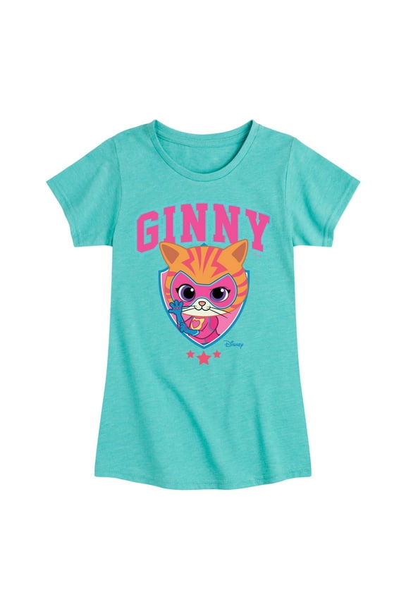 - Ginny - Girls Fitted Short Sleeve Graphic T-Shirt