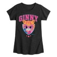 thumbnail image 1 of Super Kitties - Ginny - Girls Fitted Short Sleeve Graphic T-Shirt, 1 of 4