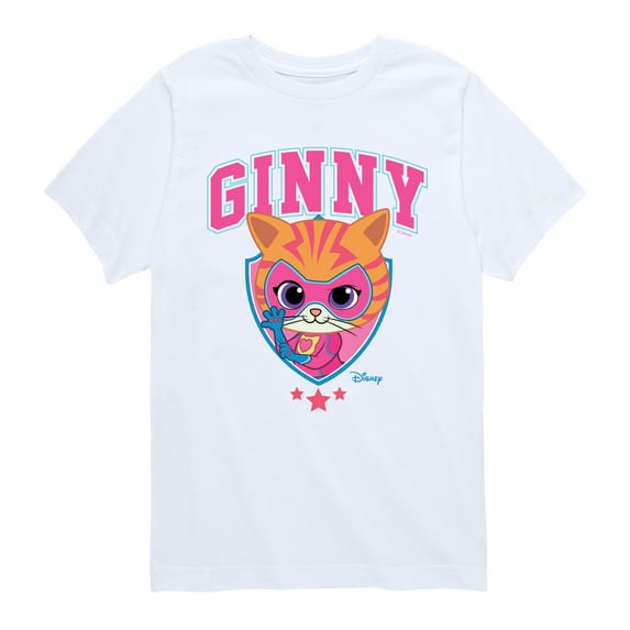 Super Kitties - Ginny - Girls Toddler And Youth Short Sleeve Graphic T-Shirt