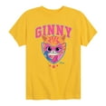 thumbnail image 1 of Super Kitties - Ginny - Girls Toddler And Youth Short Sleeve Graphic T-Shirt, 1 of 4