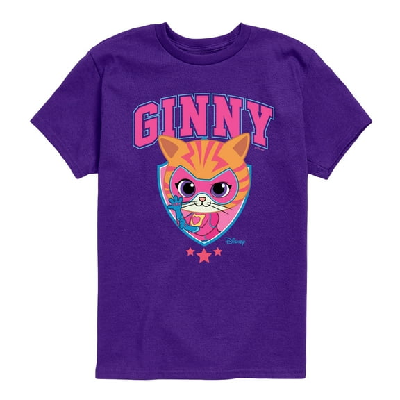 Super Kitties - Ginny - Girls Toddler And Youth Short Sleeve Graphic T-Shirt