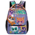 thumbnail image 1 of Super Kitties Backpack Bookbag Casual Daypack Travel Backpacks for Work Hiking Camping, 1 of 7