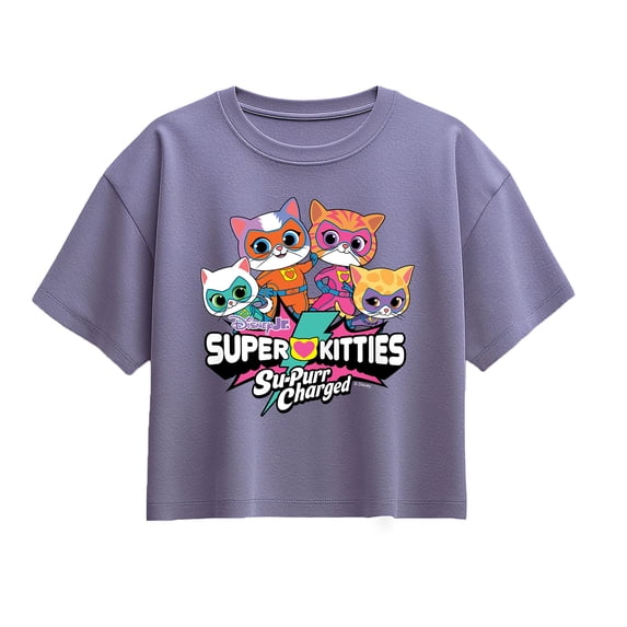 Super Kitties - Logo Group - Youth Girls Boxy T-Shirt