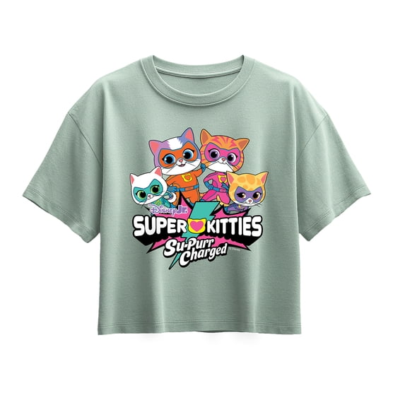 Super Kitties - Logo Group - Youth Girls Boxy T-Shirt