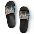 thumbnail image 1 of Super Kitties Slides & Slippers for Women & Men Summer Non Slip Shower Sandals Beach Shoes for Home Garden Bathroom Pool Gift, 1 of 8