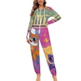 thumbnail image 1 of Super Kitties Unisex Onesie Pajamas Zipper Jumpsuit Hooded One Piece Sleepwear for Family Mens Womens, 1 of 8